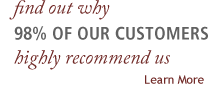 Find Out Why Our Customers Recommend Us