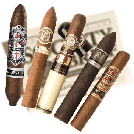 cigar of the month club example shipment
