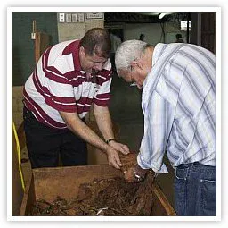 Examining Tobacco with Manufacturer